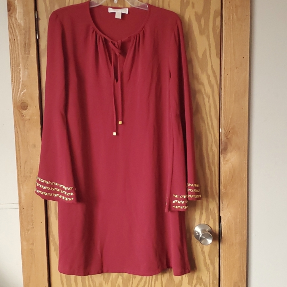 Maroon Michael Kors Dress